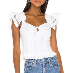 LPA Lavinia Top in White